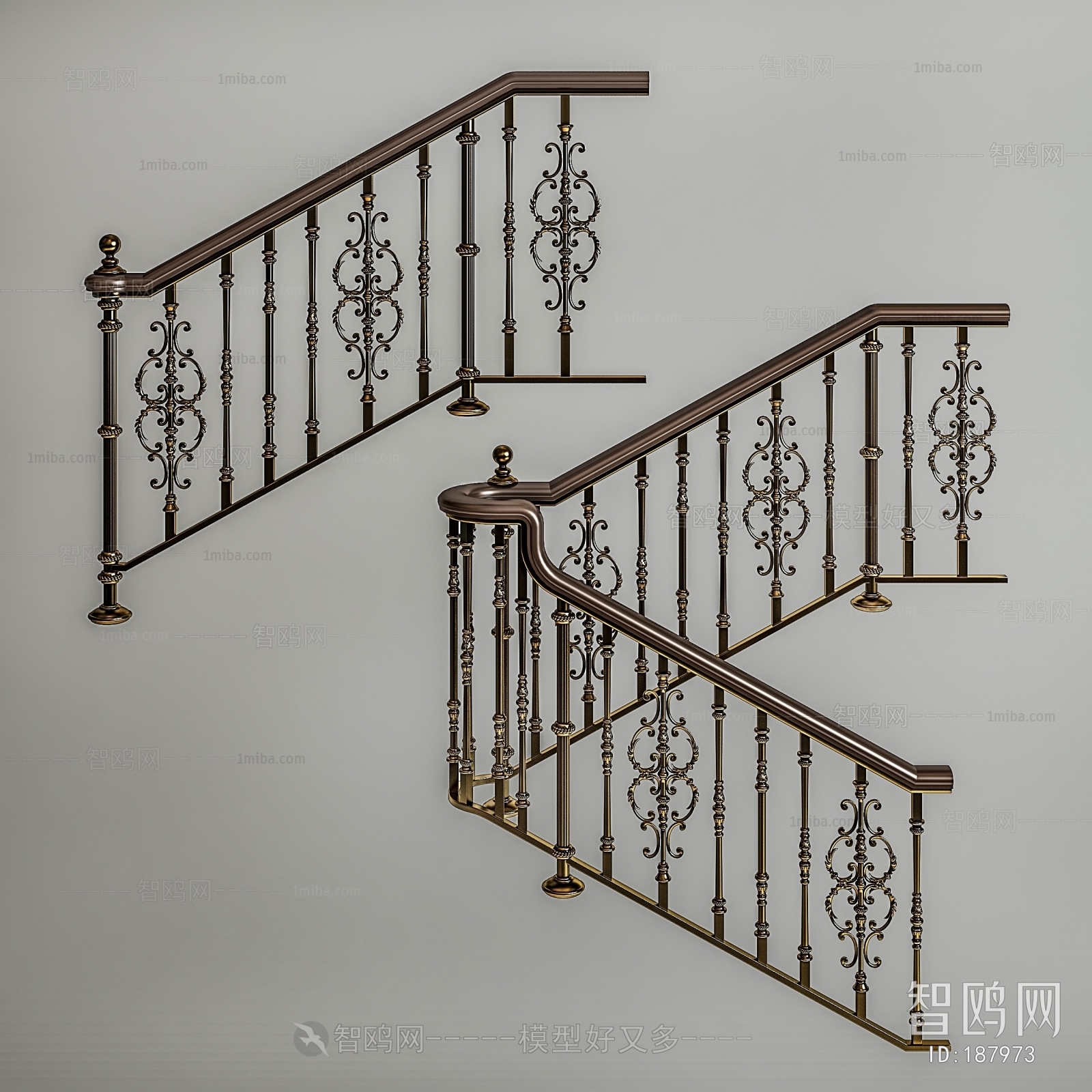 European Style Stair Balustrade/elevator