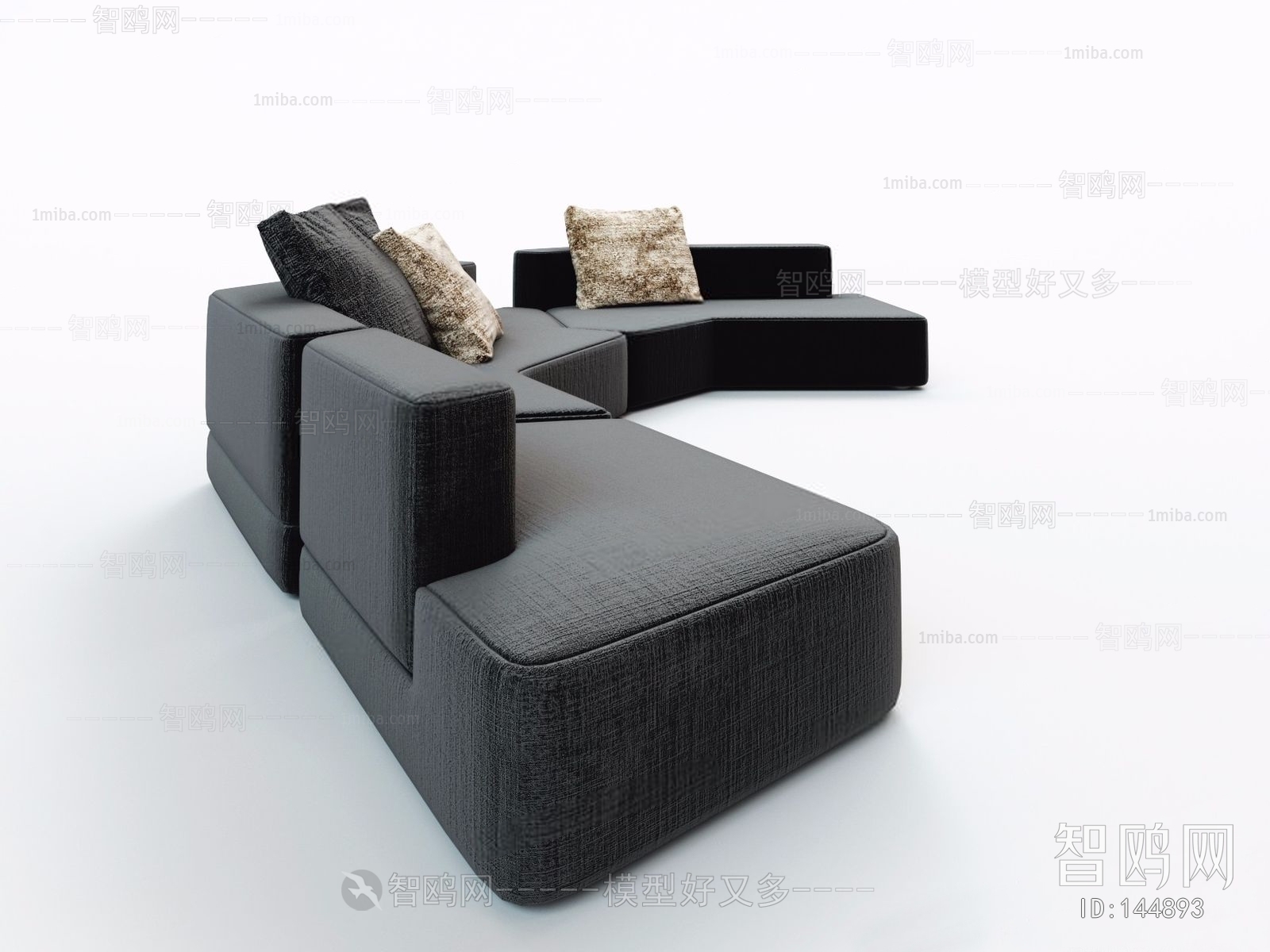 Modern Multi Person Sofa