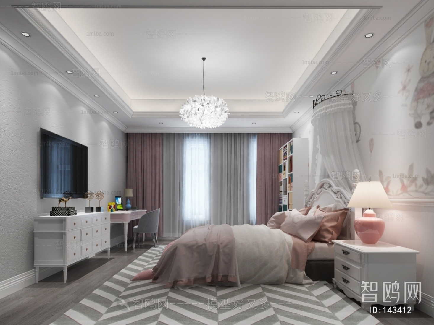 European Style Bedroom