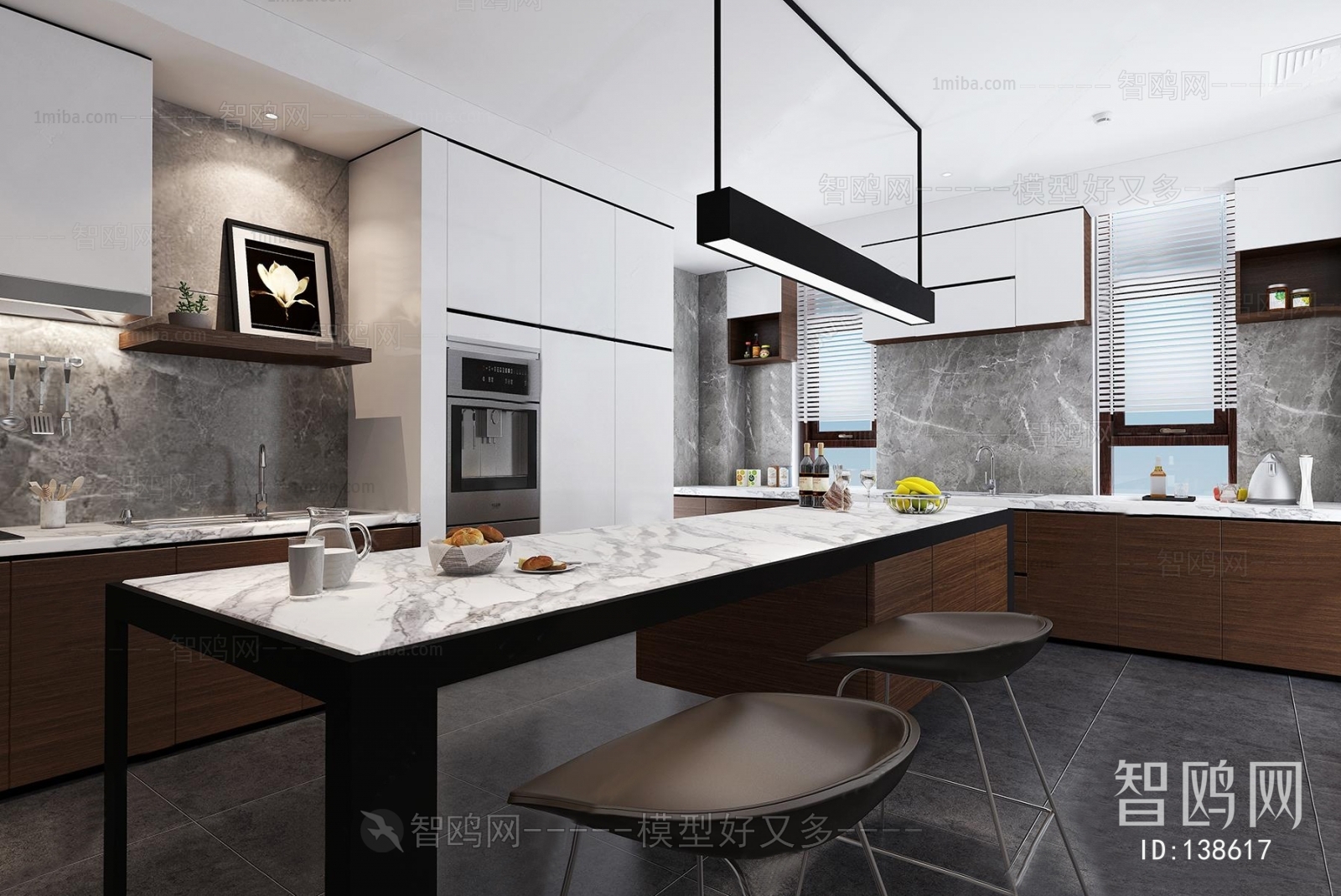 Modern Open Kitchen