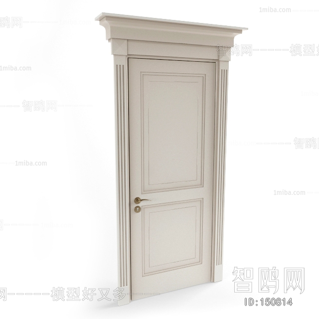 Modern Solid Wood Door