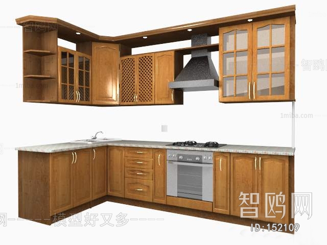 European Style Kitchen Cabinet