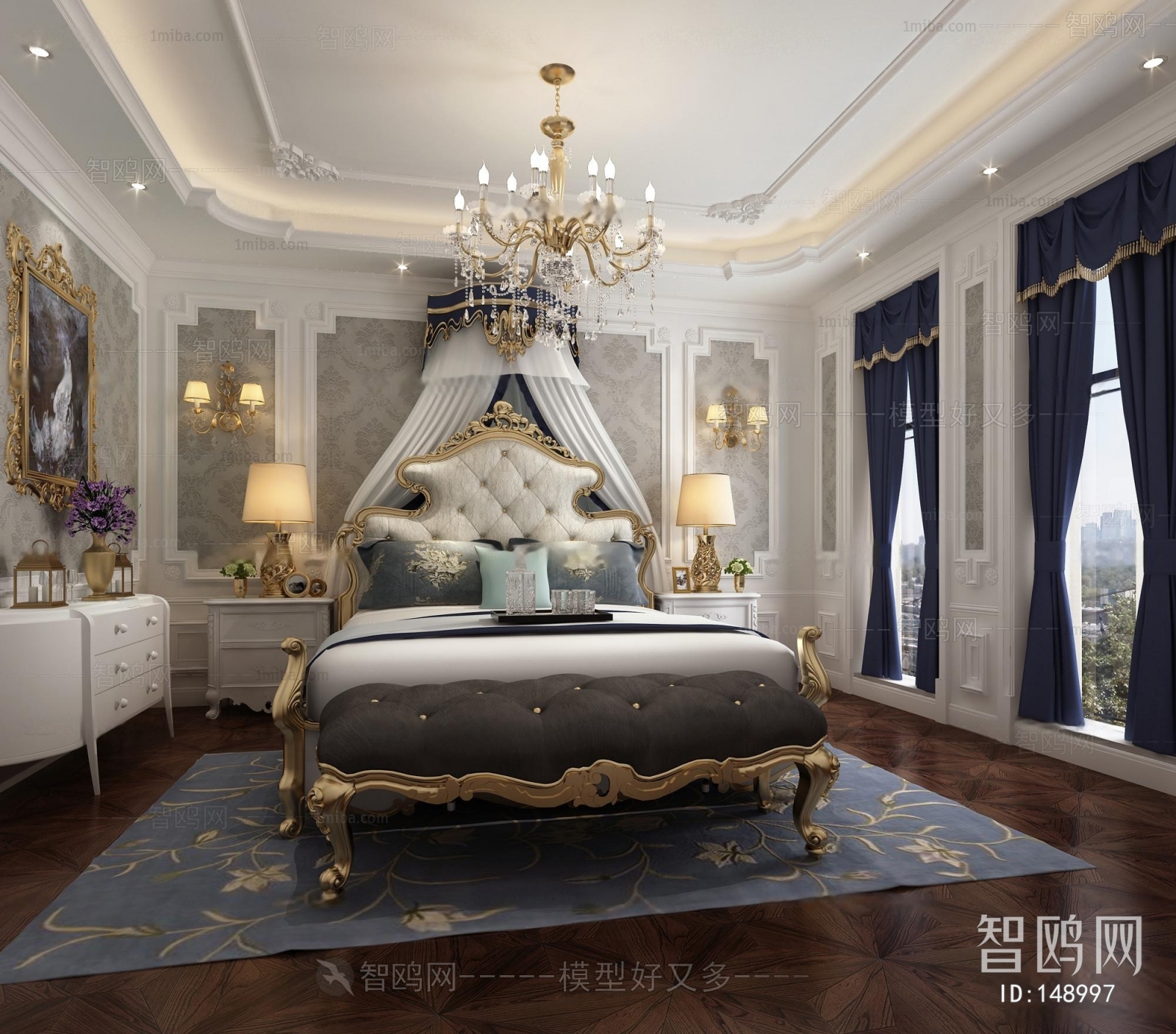 French Style Bedroom