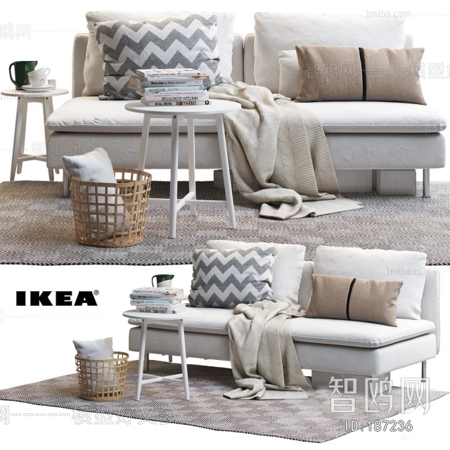 Nordic Style A Sofa For Two