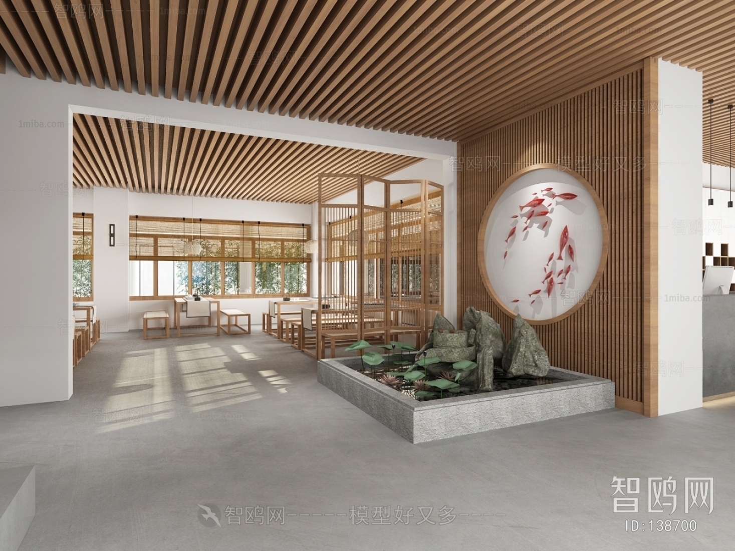 New Chinese Style Teahouse Tea House