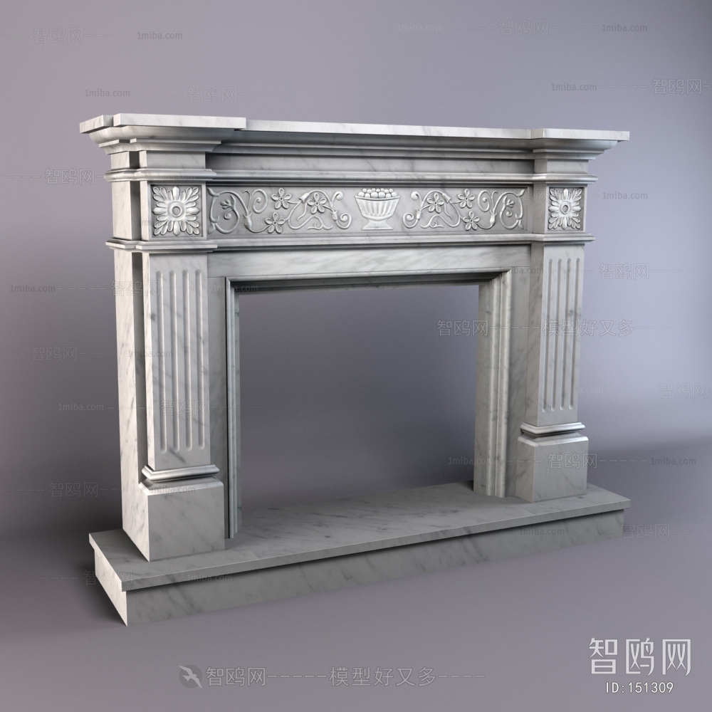 European Style Fireplace