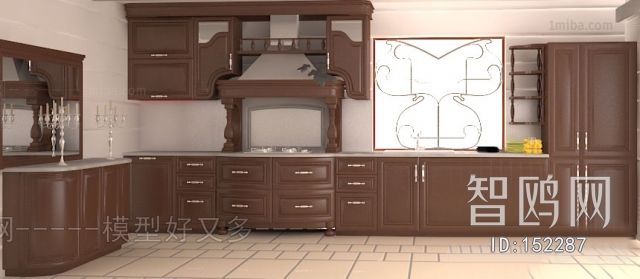 European Style Kitchen Cabinet