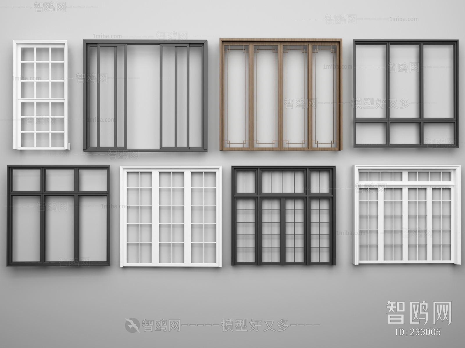 Modern New Chinese Style Window