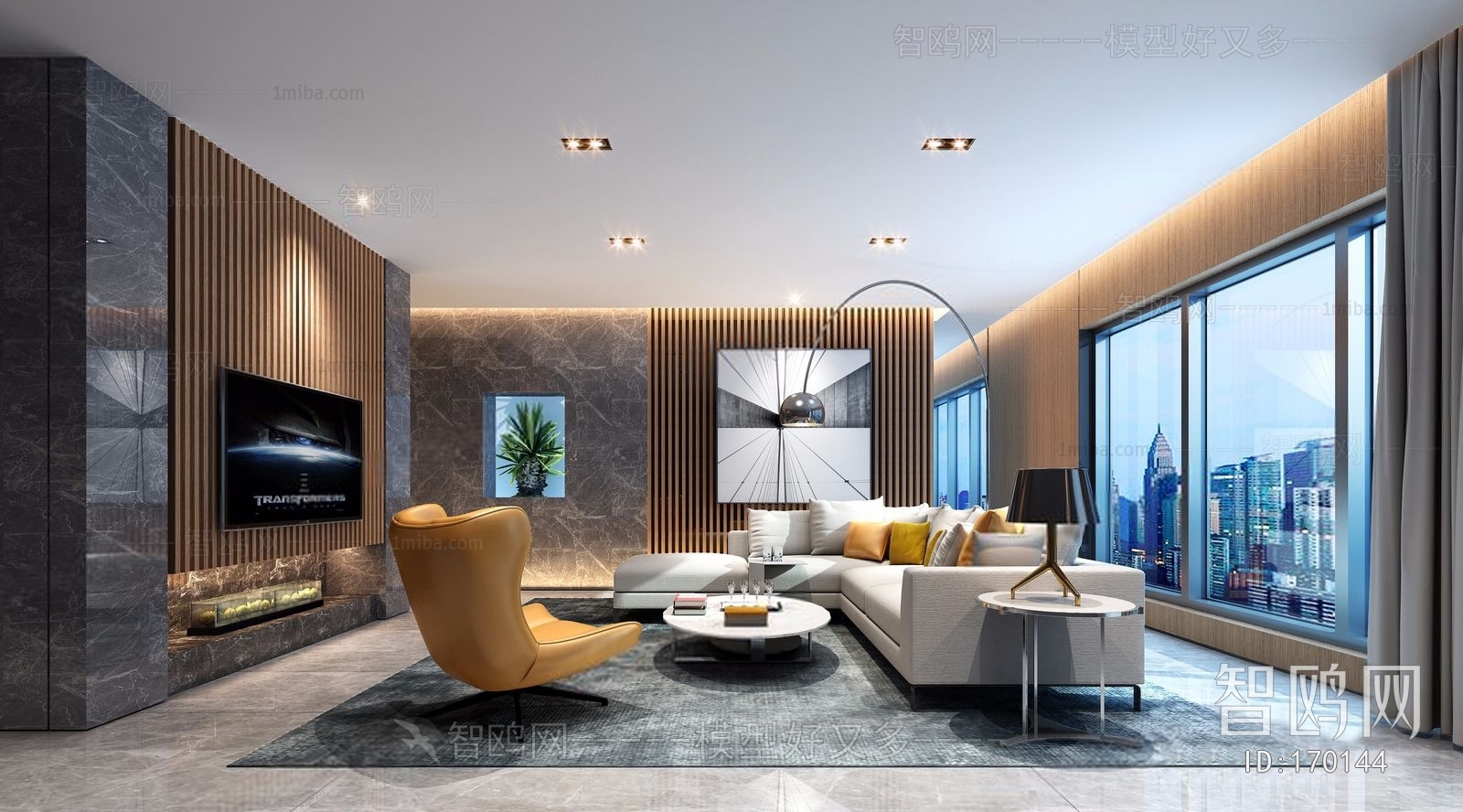 Modern A Living Room