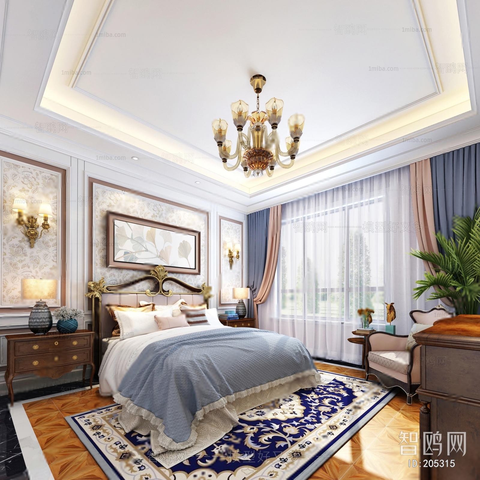 European Style Bedroom