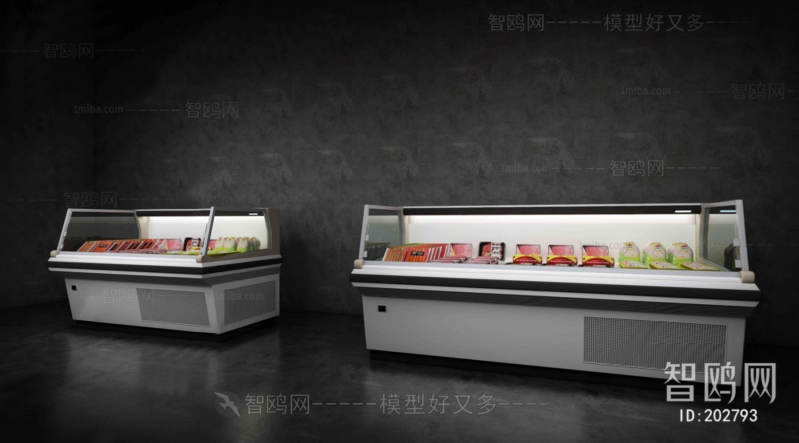 Modern Refrigerator Freezer