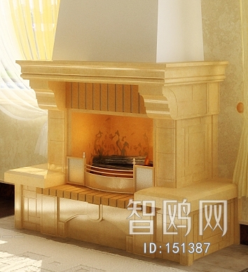 European Style Fireplace