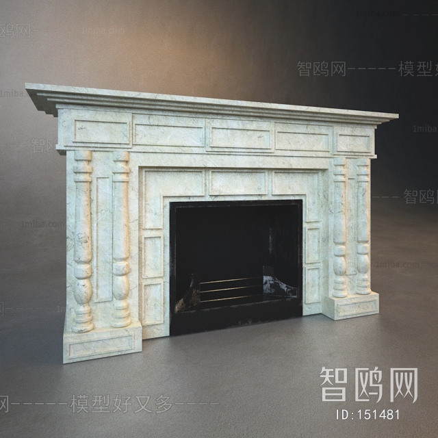 European Style Fireplace