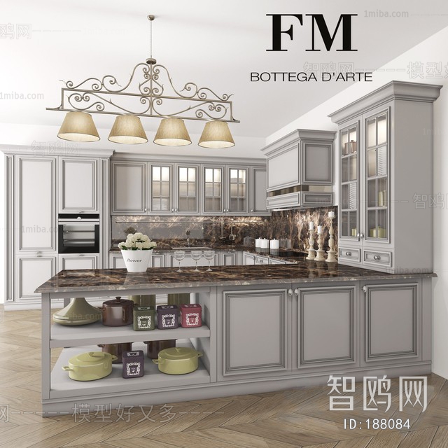 European Style Kitchen Cabinet