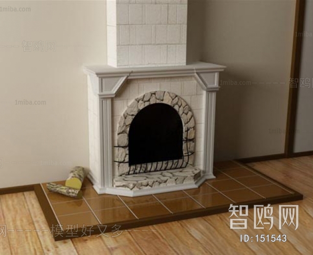 European Style Fireplace