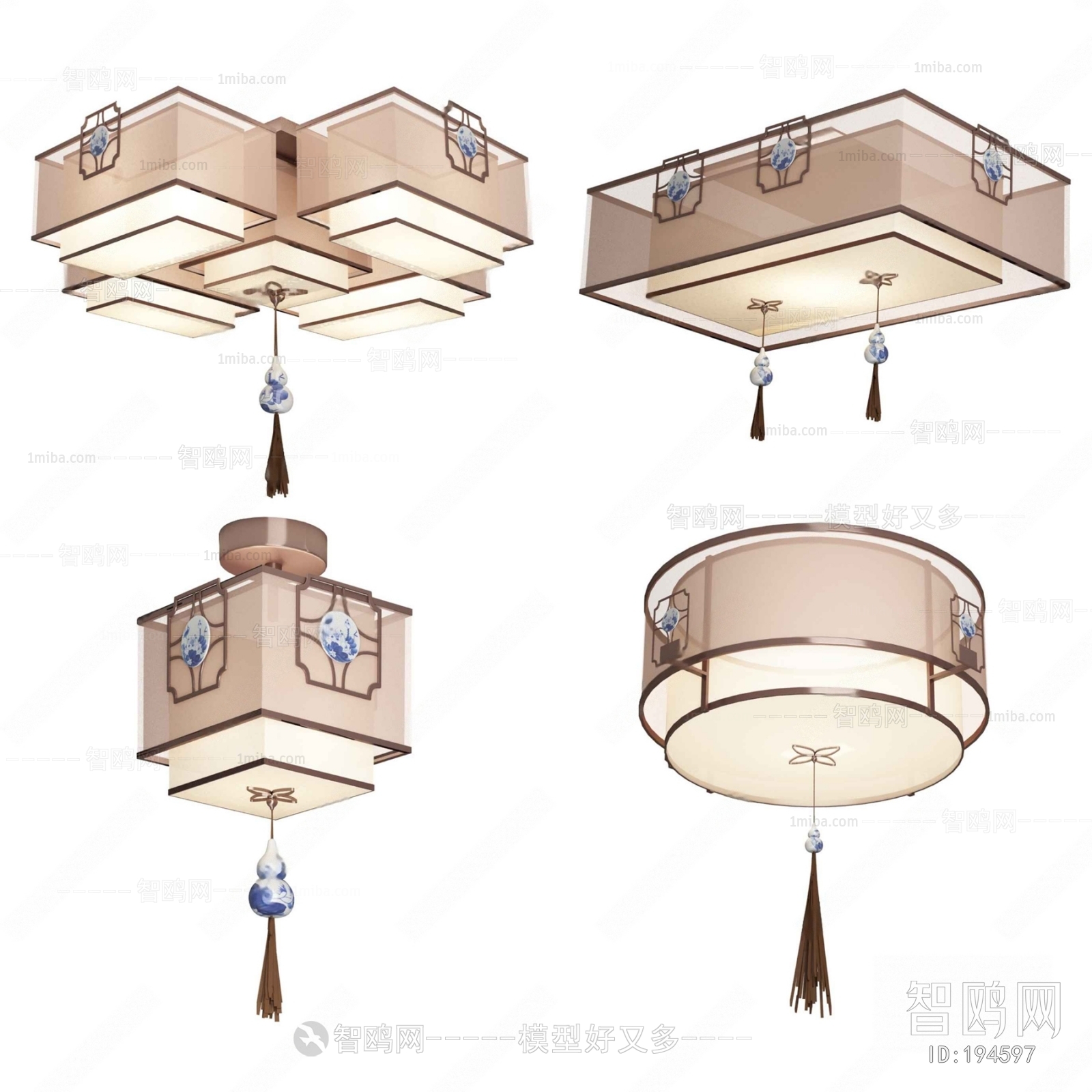 New Chinese Style Ceiling Ceiling Lamp