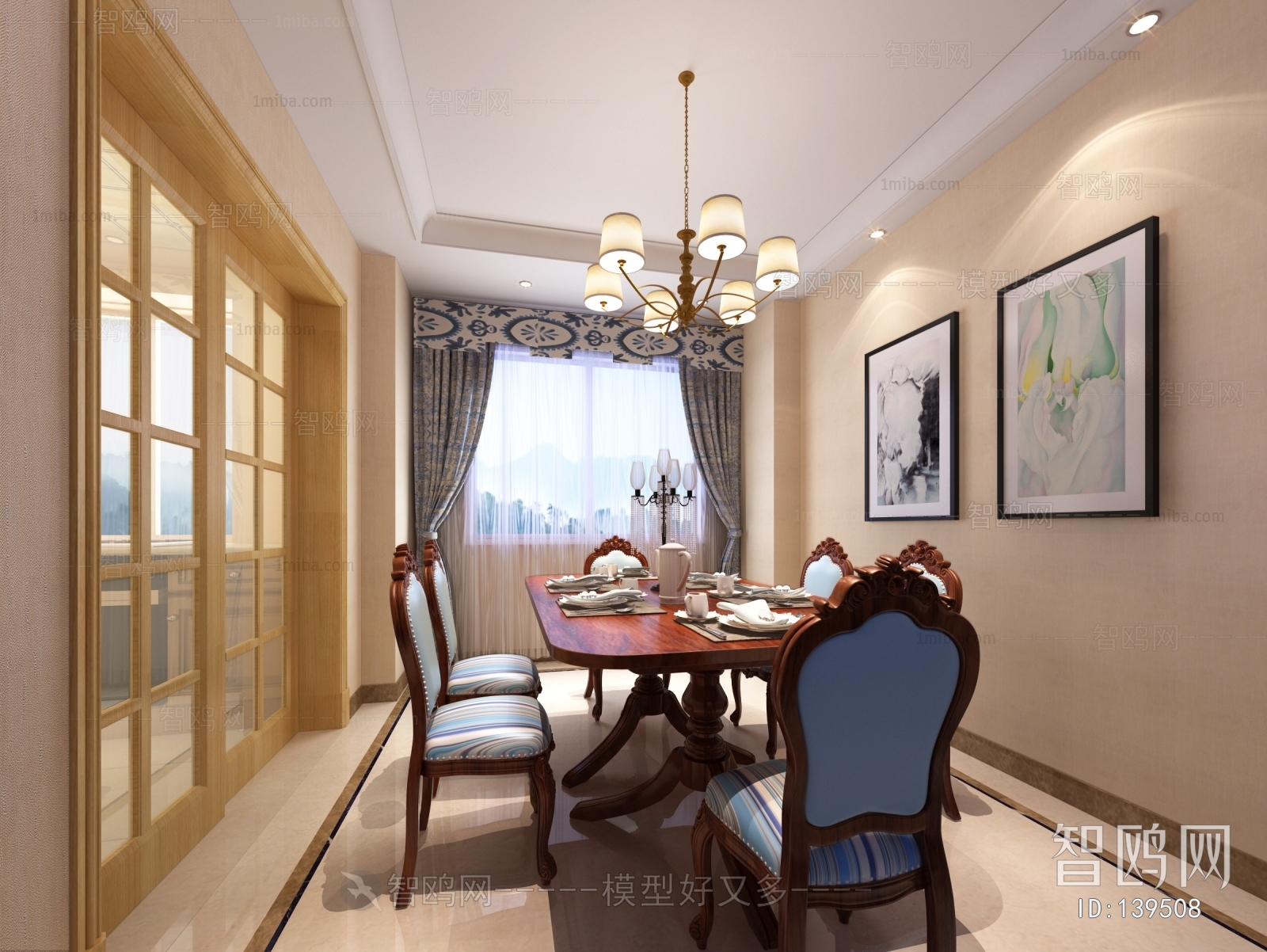 European Style Dining Room