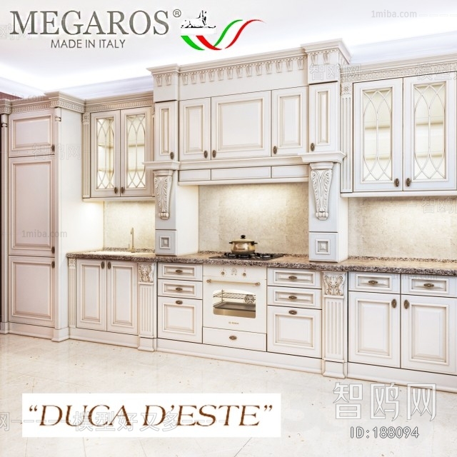 European Style Kitchen Cabinet