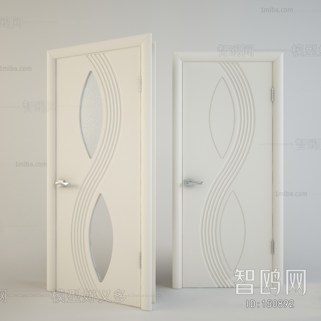 Modern Solid Wood Door