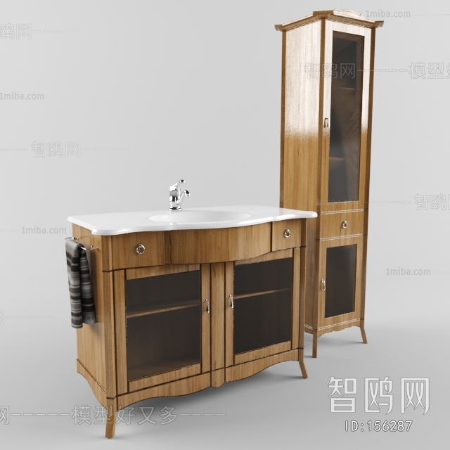 European Style Bathroom Cabinet