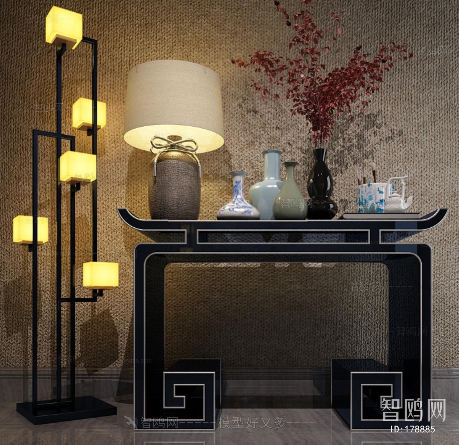 New Chinese Style Side Table/corner Table