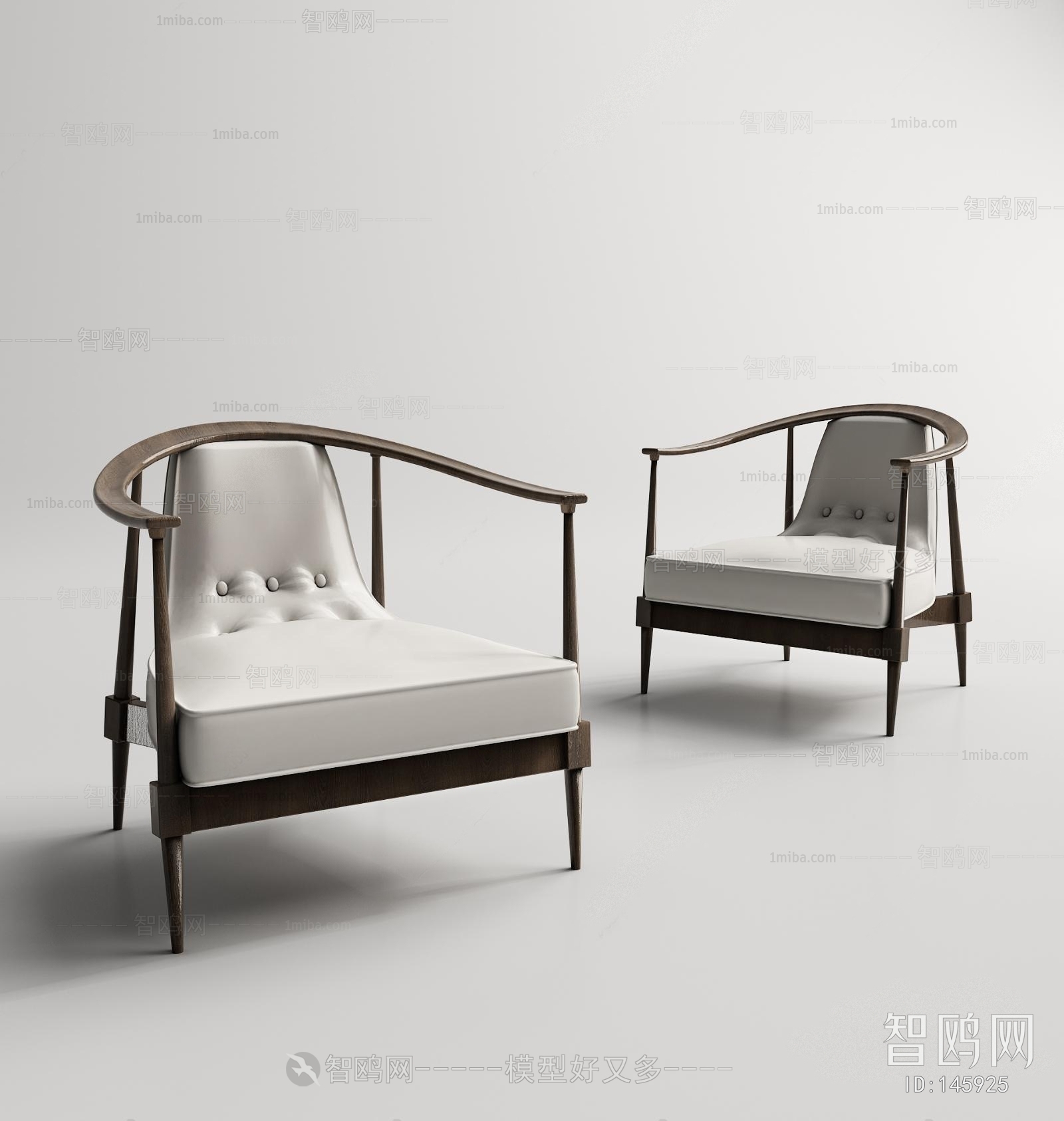 New Chinese Style Lounge Chair