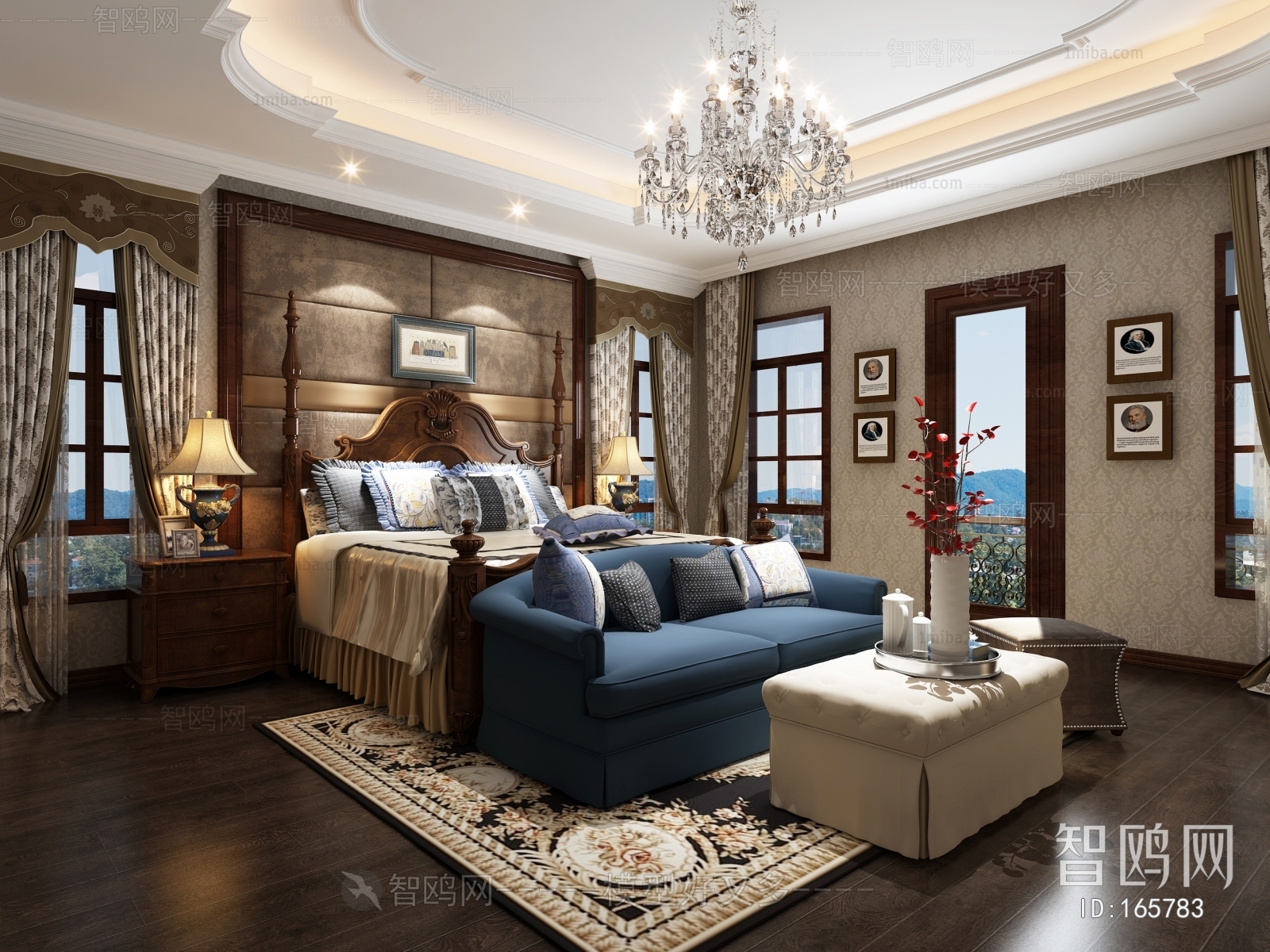 European Style Bedroom