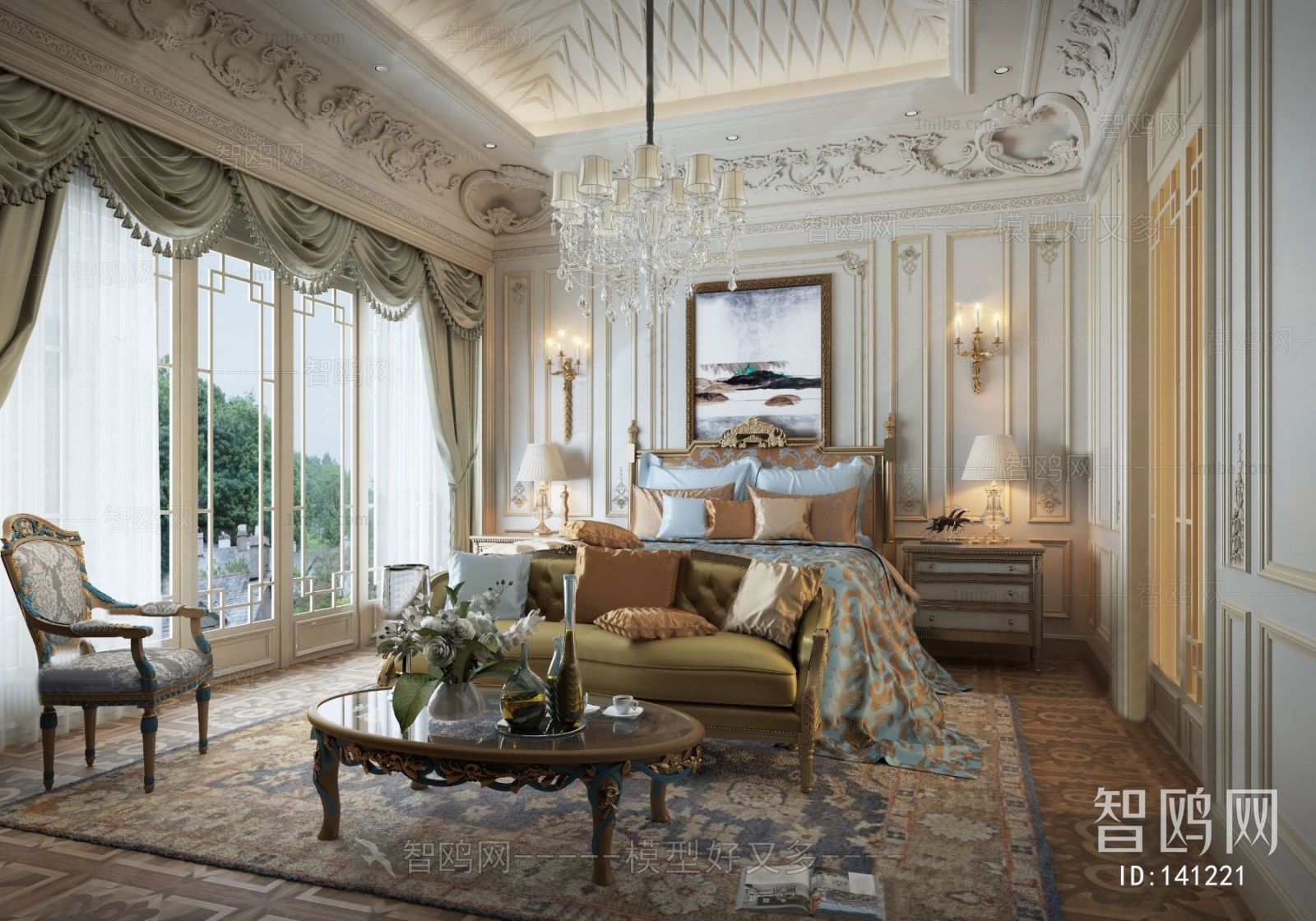 French Style Bedroom