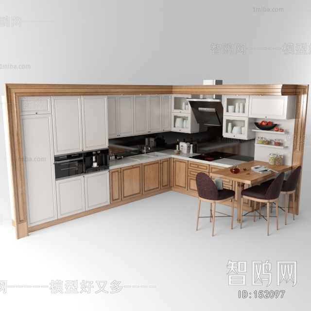 European Style Kitchen Cabinet