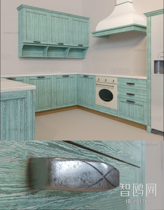 European Style Kitchen Cabinet