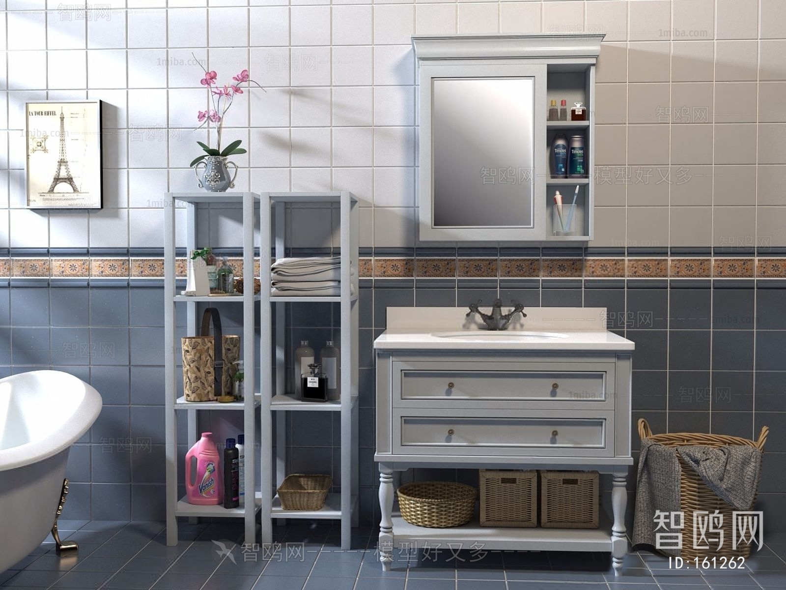 American Style Bathroom Cabinet