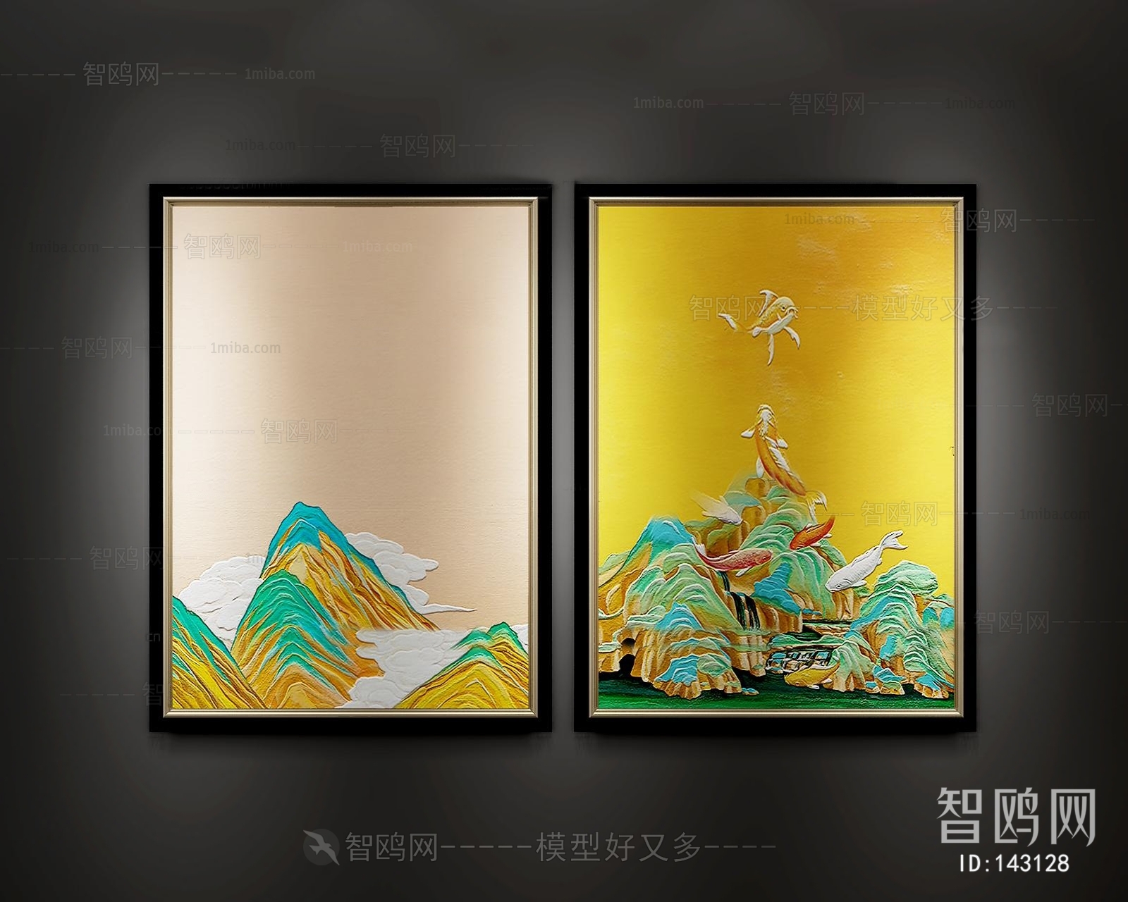 New Chinese Style Painting