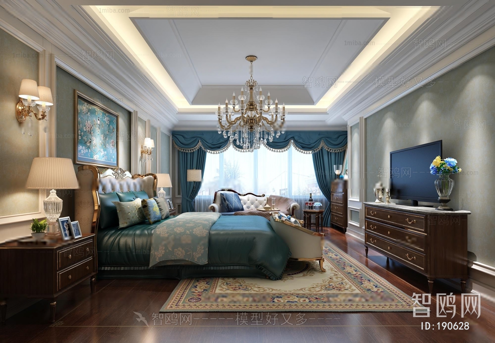 New Classical Style Bedroom