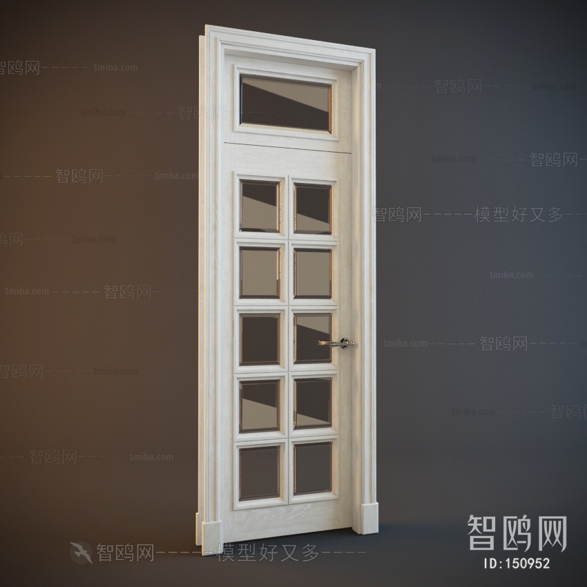 Modern Solid Wood Door