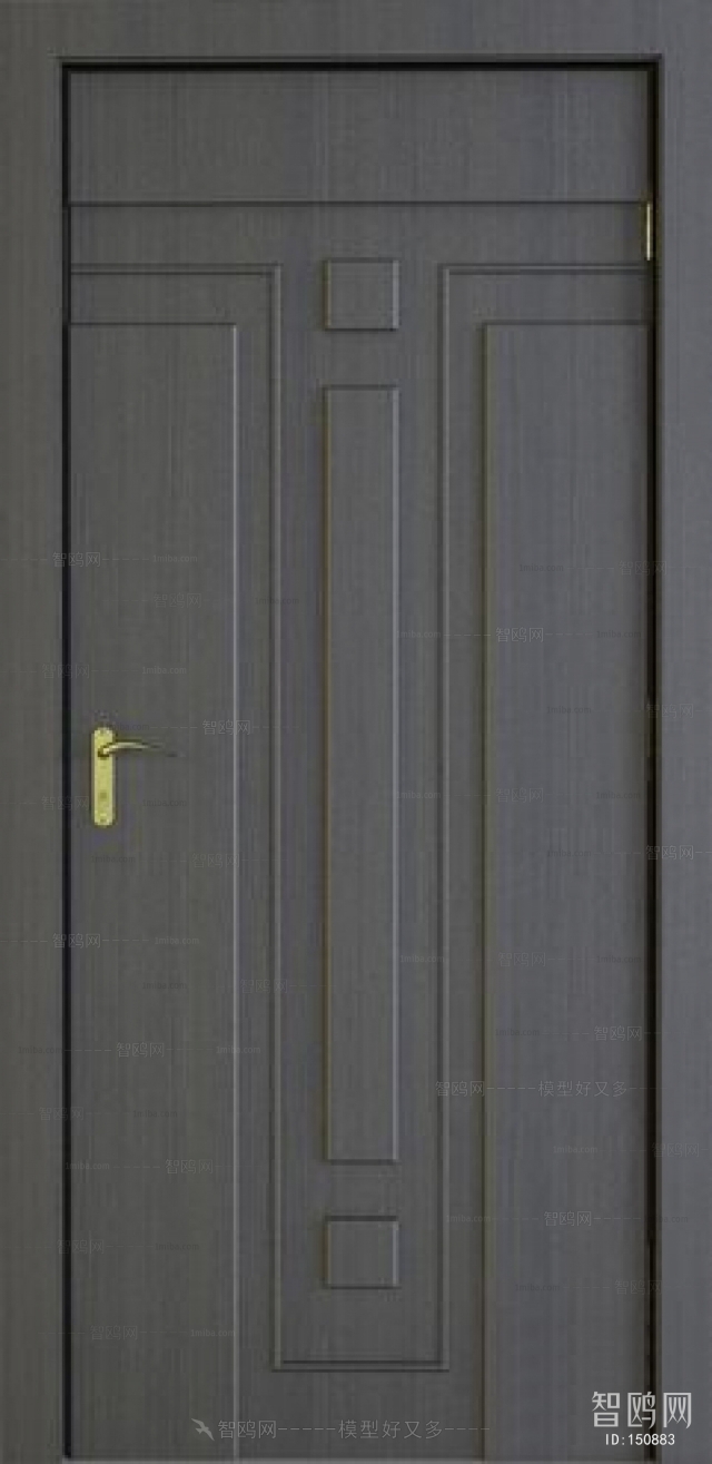 Modern Solid Wood Door