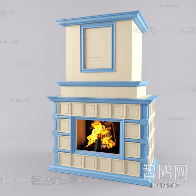 European Style Fireplace