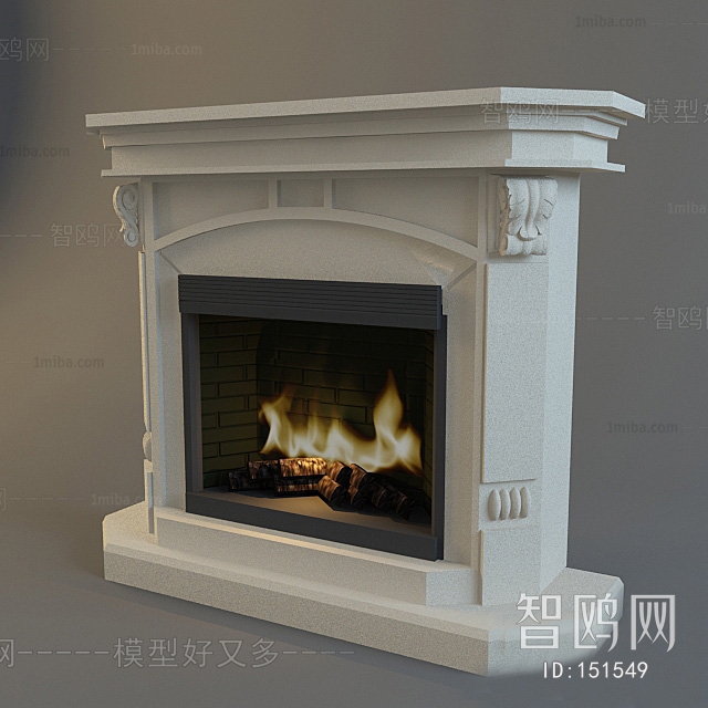 European Style Fireplace