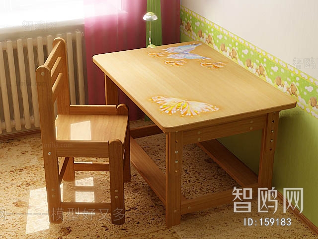 Modern Children's Table/chair