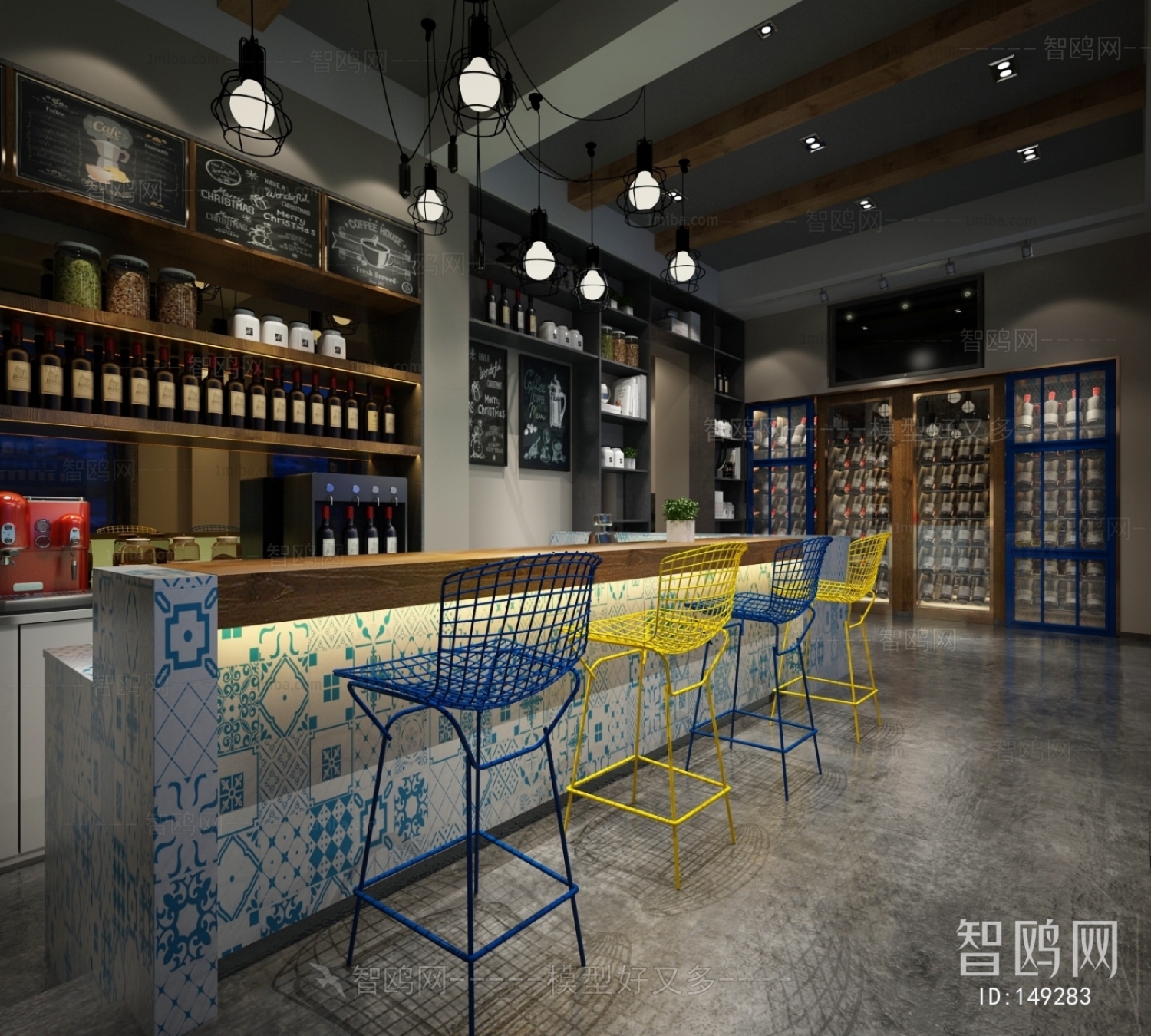 Industrial Style Cafe