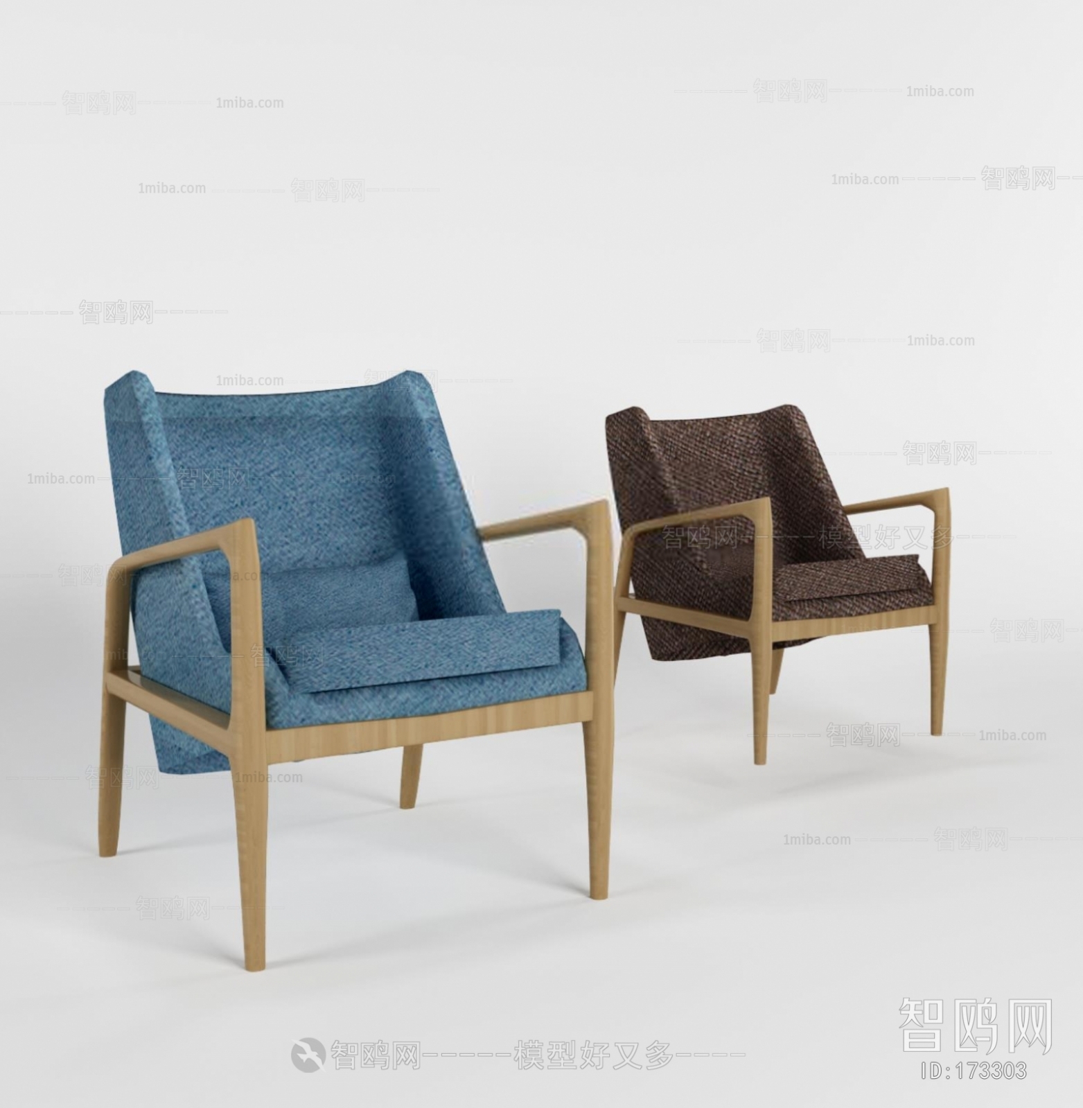 Nordic Style Lounge Chair