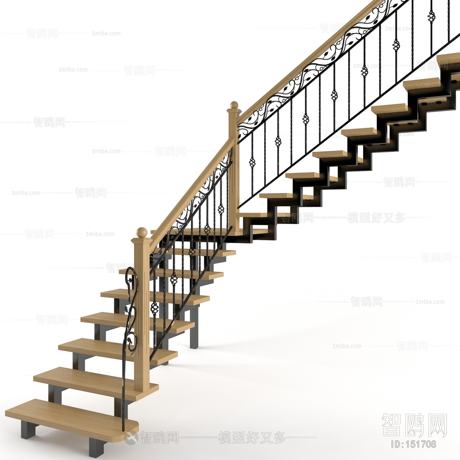 Modern Stair Balustrade/elevator