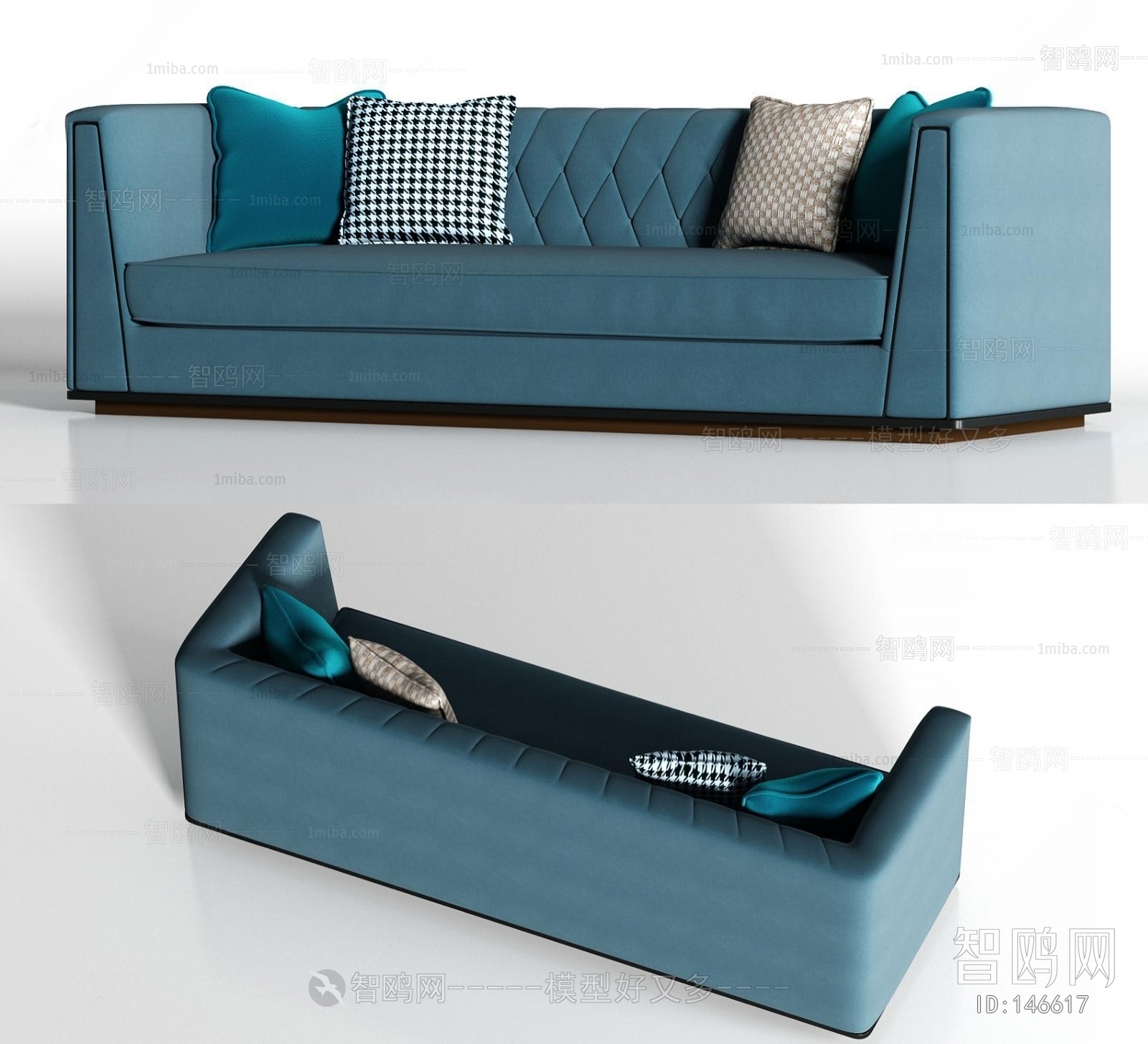 Modern Multi Person Sofa