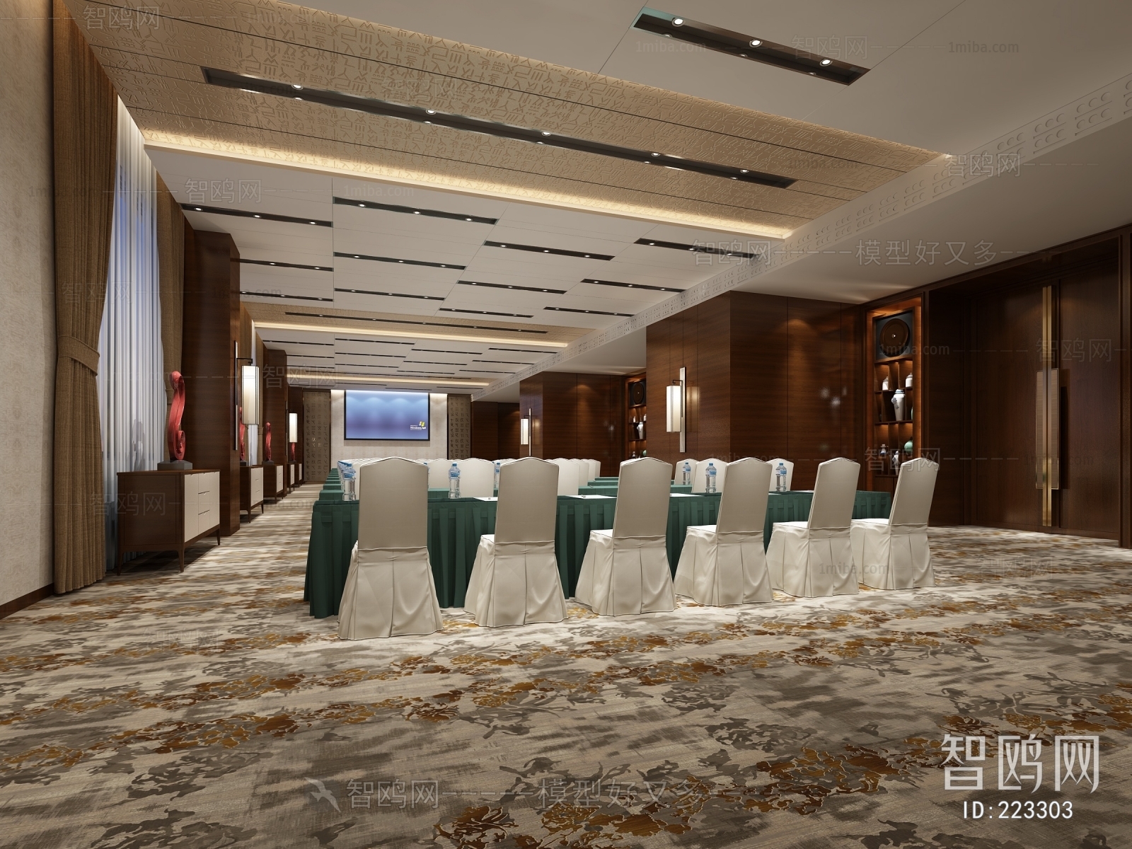 New Chinese Style Multi-function Hall