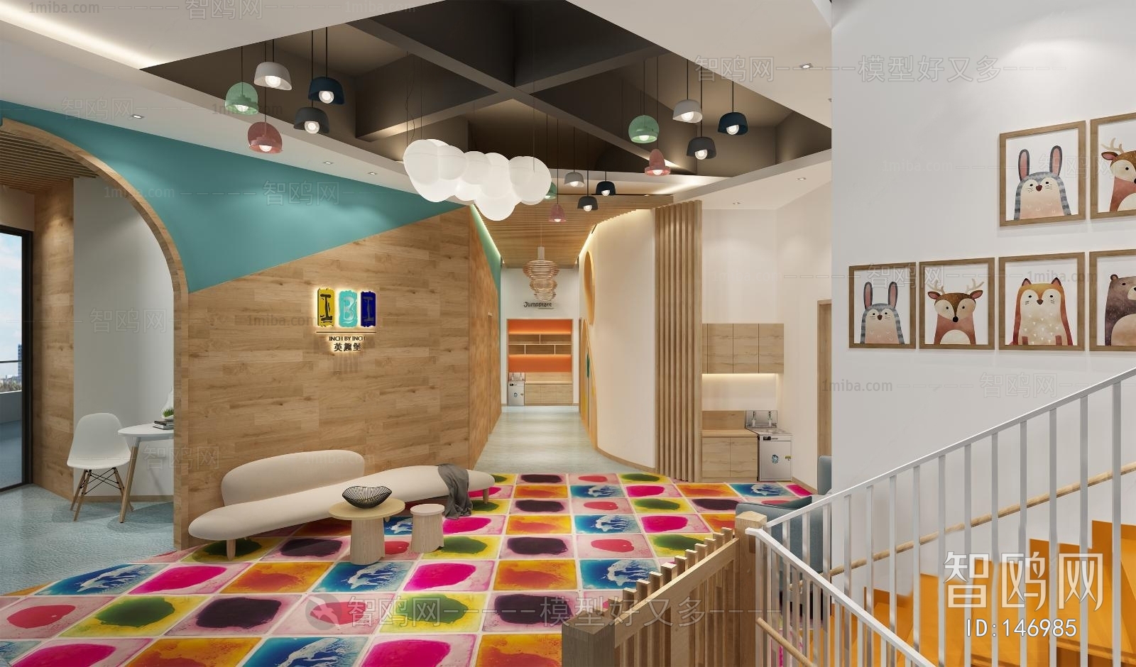 Nordic Style Children's Kindergarten