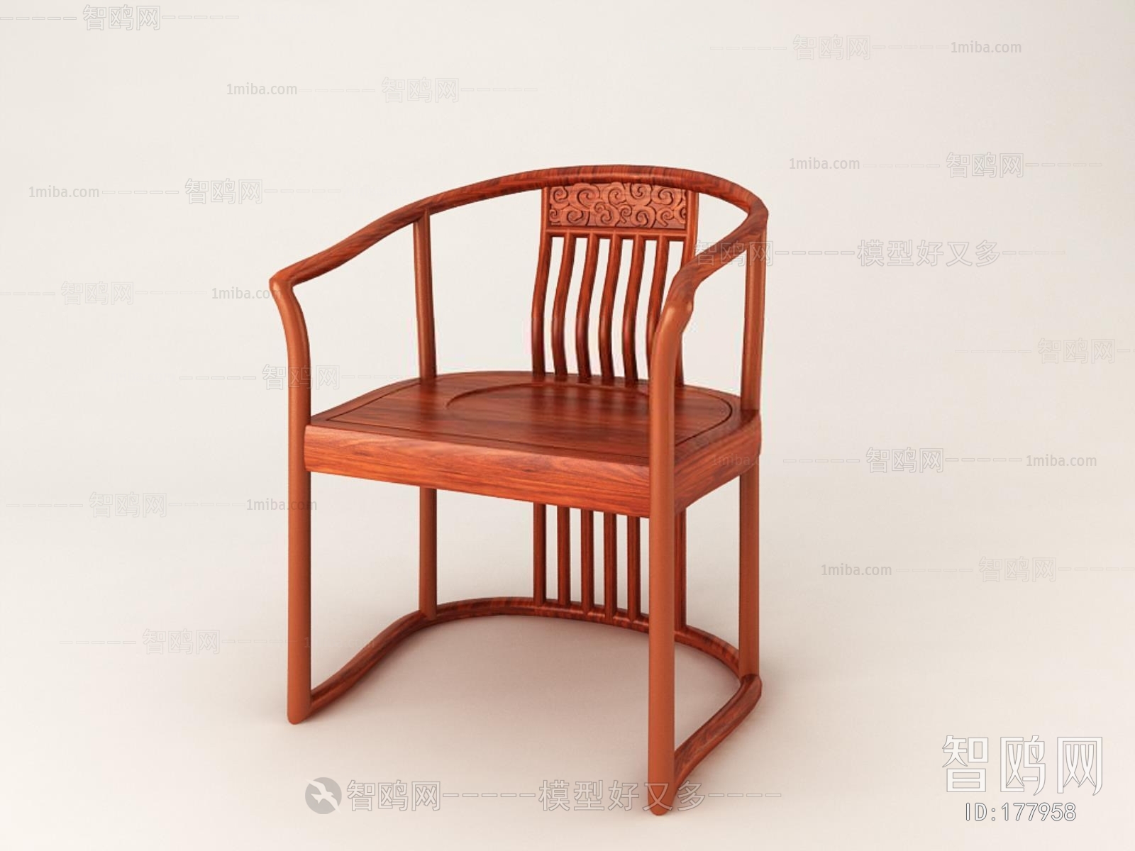 Chinese Style Lounge Chair