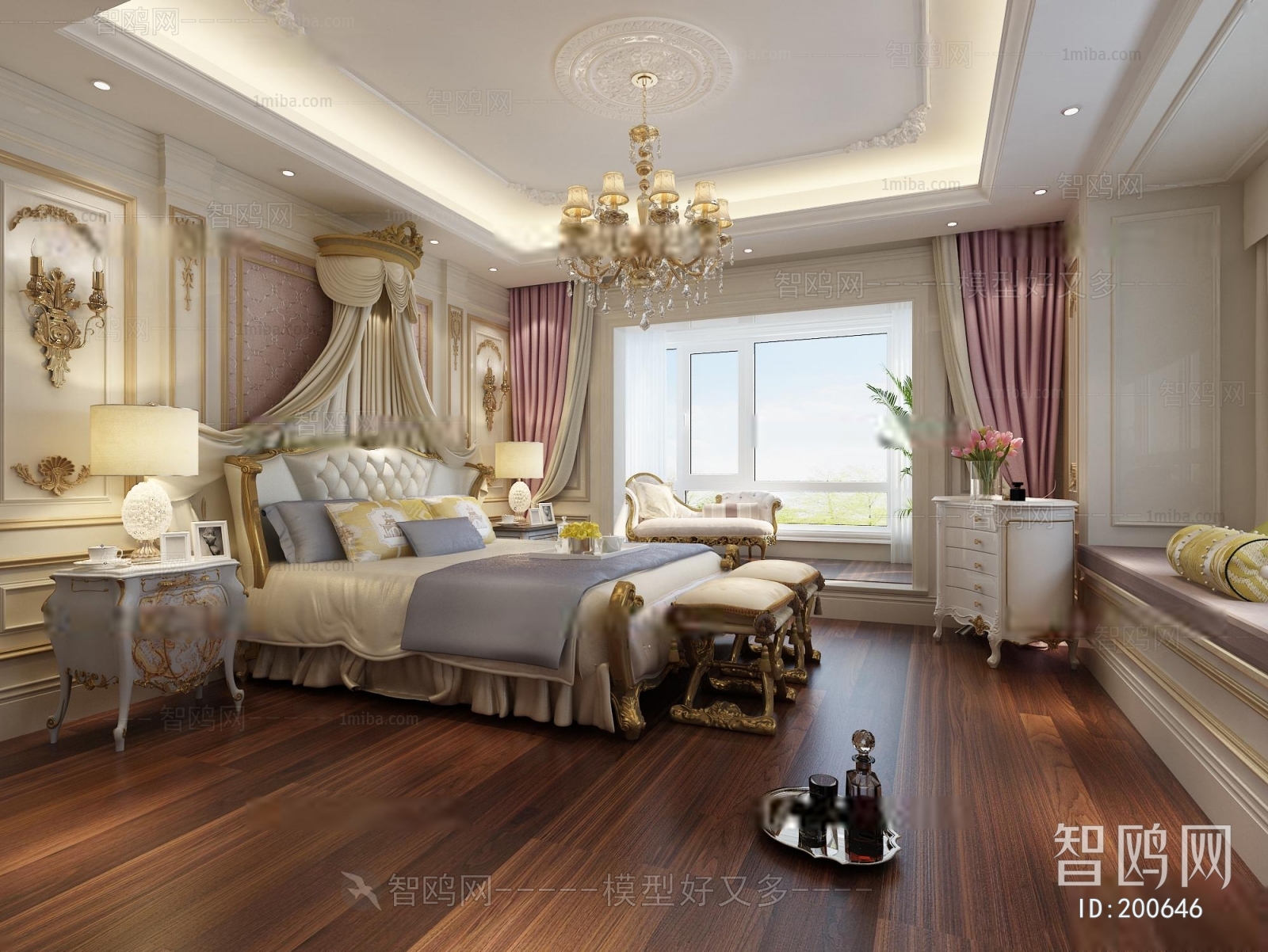 French Style Bedroom