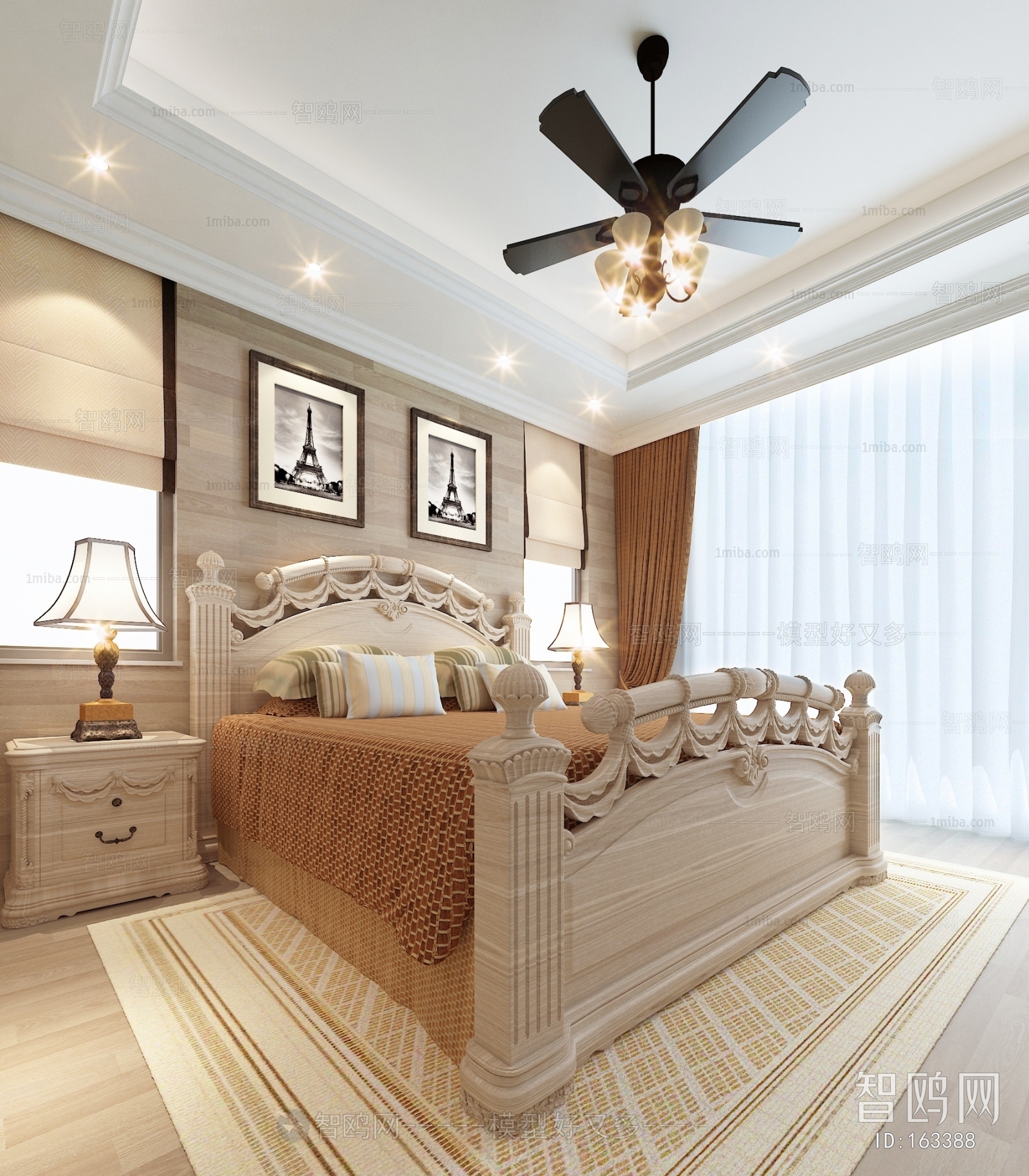 European Style Bedroom