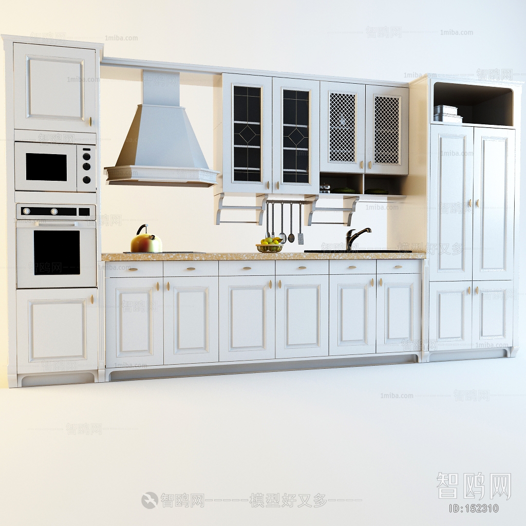 European Style Kitchen Cabinet