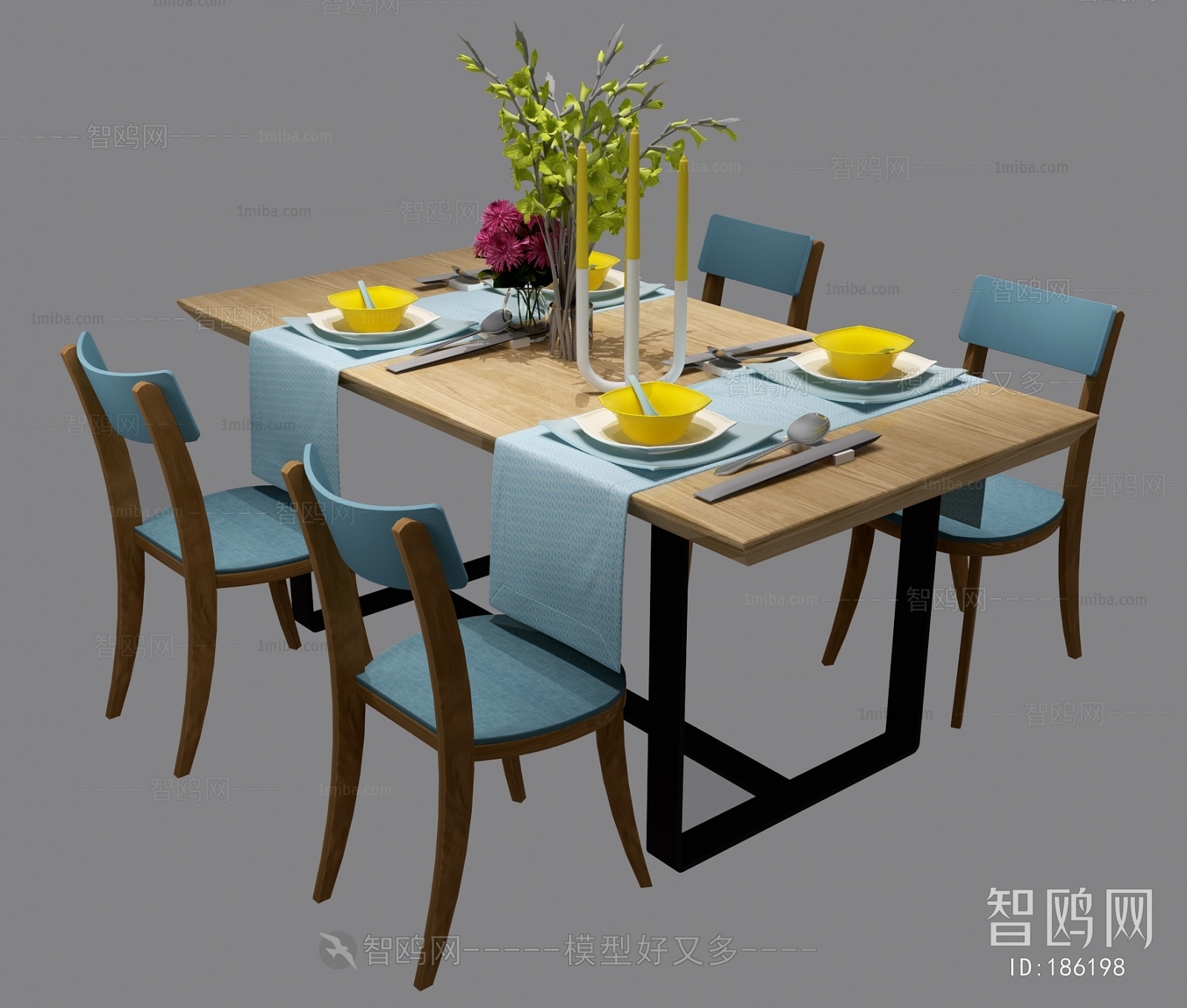 Nordic Style Dining Table And Chairs