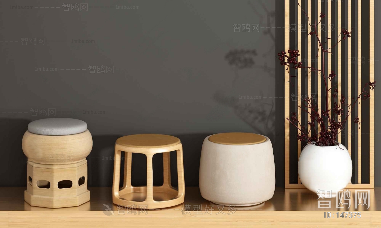 New Chinese Style Stool